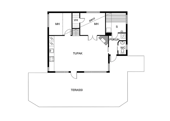 Дом отдыха Aurinkopaikka By Interhome Jamijarvi
